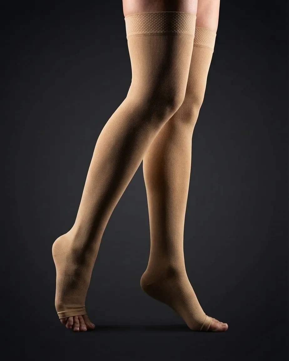 Compression Stocking Thigh High, Class 1